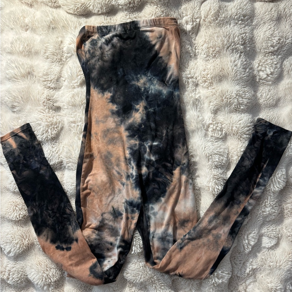 Blue/Pink Tye Dye Form Fitting Jumpsuit